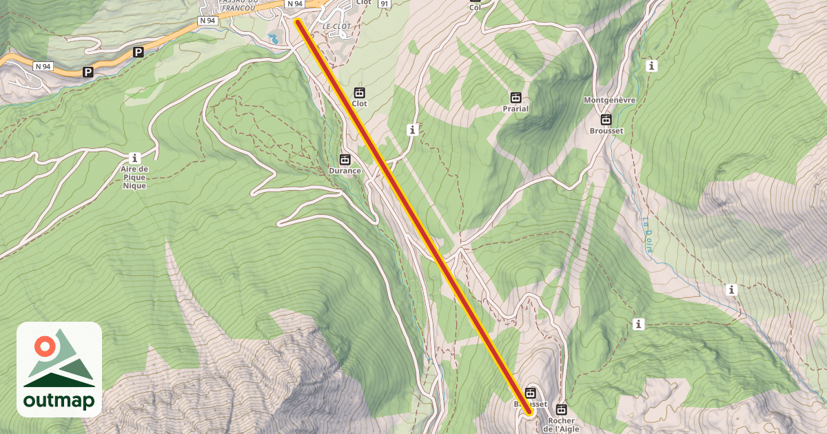 Map of Chalmettes
