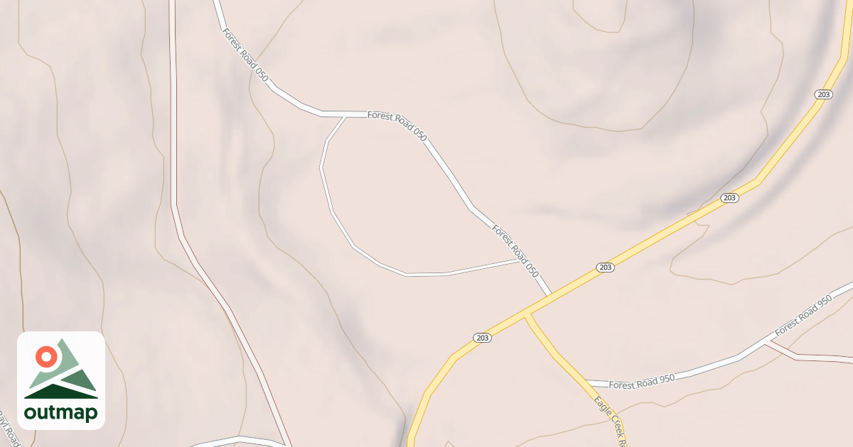 Map of USFS National Forest System Roads {37FC6BC8-9BA6-4BD4-806D-2999CE53E8A3}