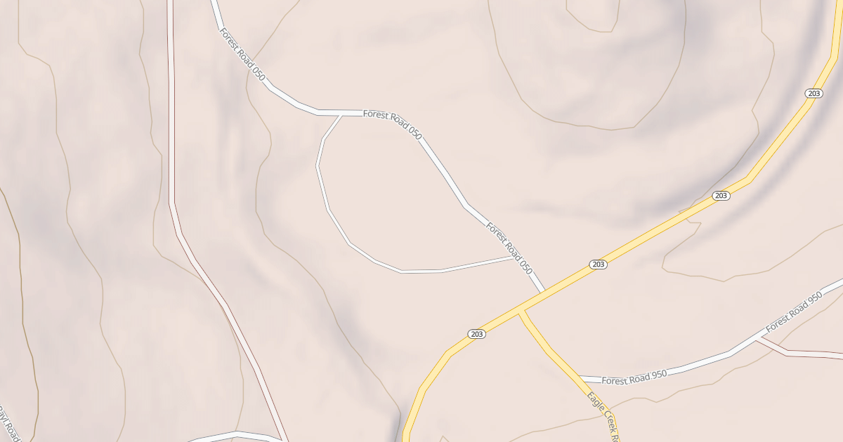 Map preview of USFS National Forest System Roads {37FC6BC8-9BA6-4BD4-806D-2999CE53E8A3}
