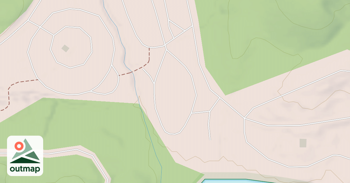 Map of H.F. D SITES 33-62 ACCESS