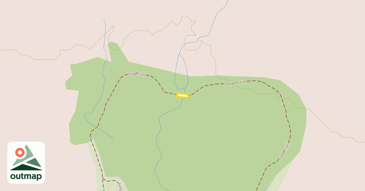 Map of Sag Trail