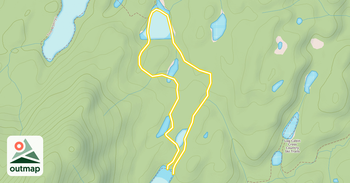 Map of Bourcy's Back Side