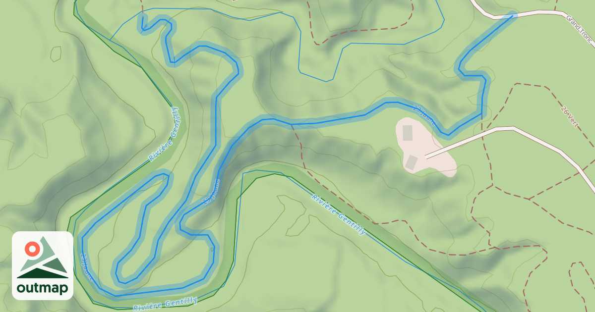 Map of 23 Jaune