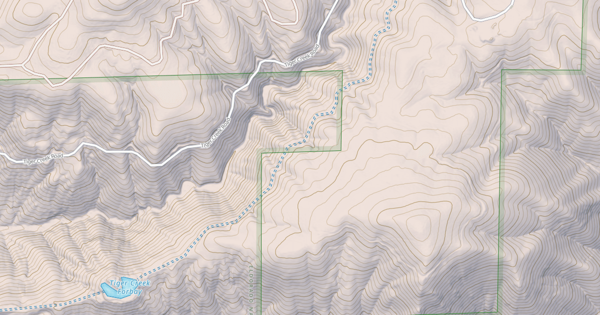 Map preview of TIGER RESERVOIR