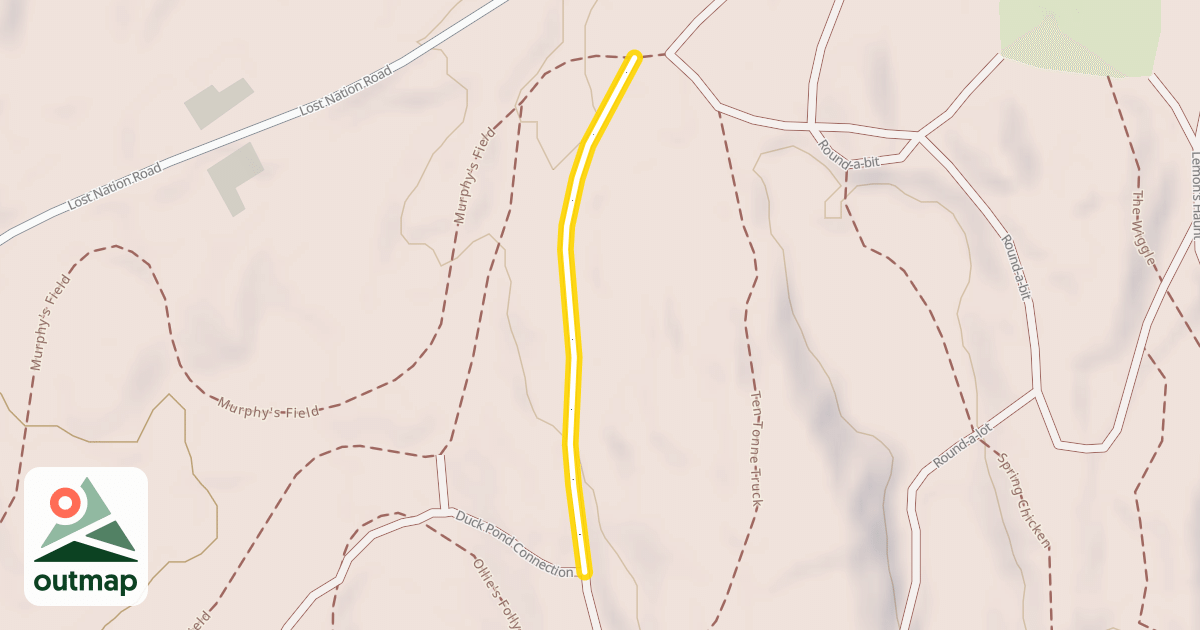 Map of Duck Pond