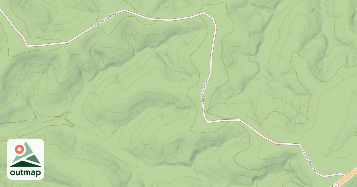 Map of BEASLEY HOLLOW