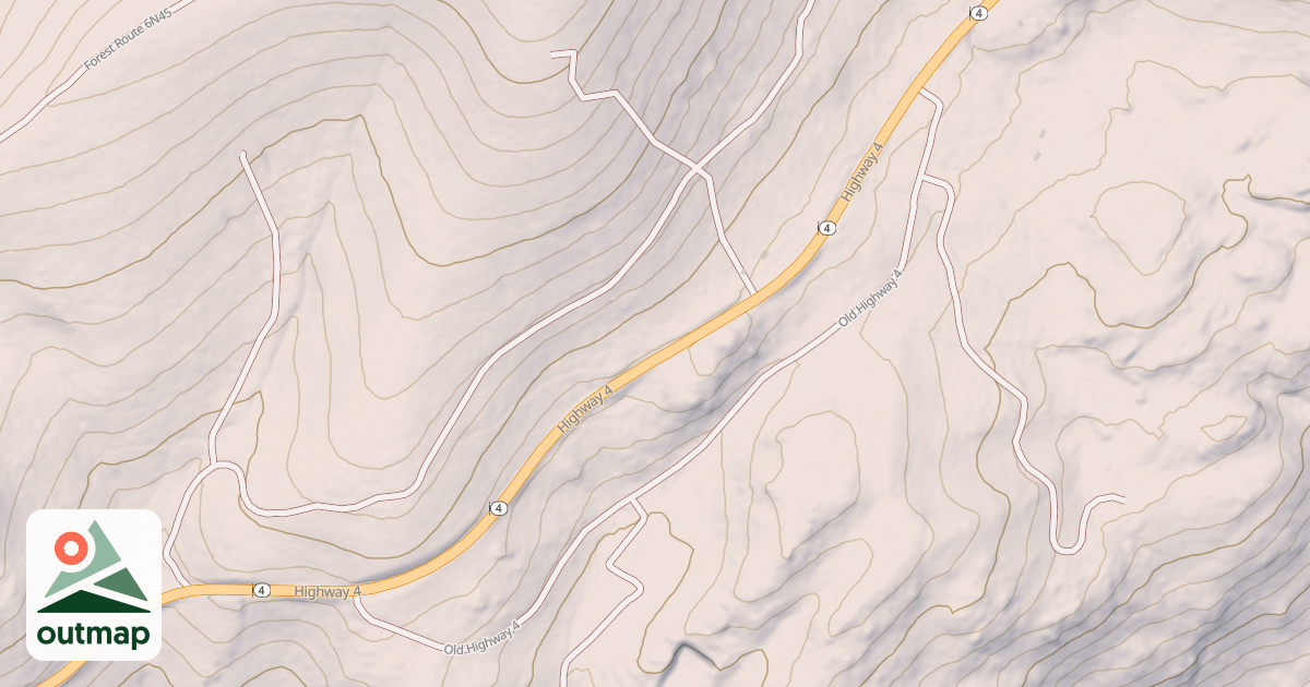 Map of USFS Motor Vehicle Use Map Roads {04C8A1C9-0E3C-421B-A2B7-2CE67EEE89AB}