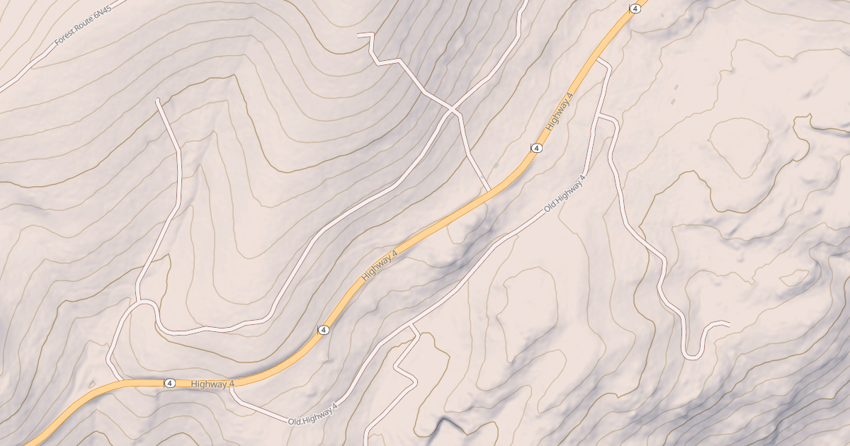 Map preview of USFS Motor Vehicle Use Map Roads {04C8A1C9-0E3C-421B-A2B7-2CE67EEE89AB}