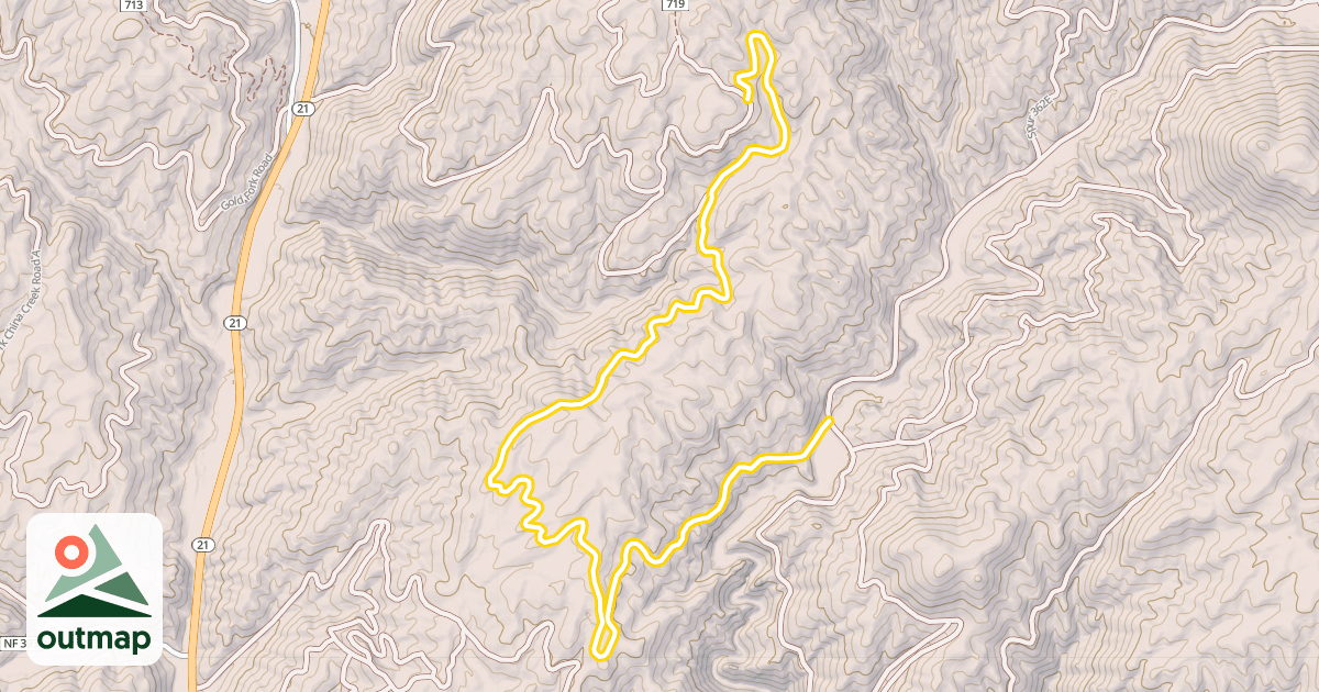 Map of Summit Trail