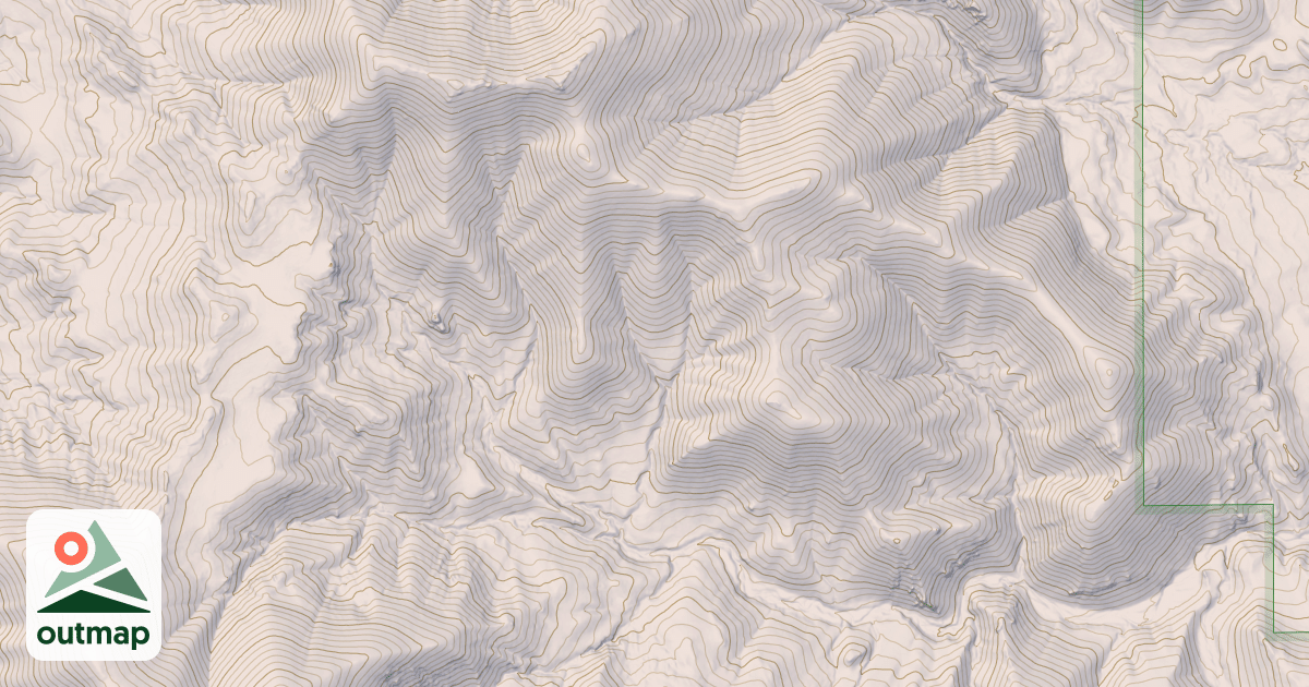 Map of North Fork Highwood Creek