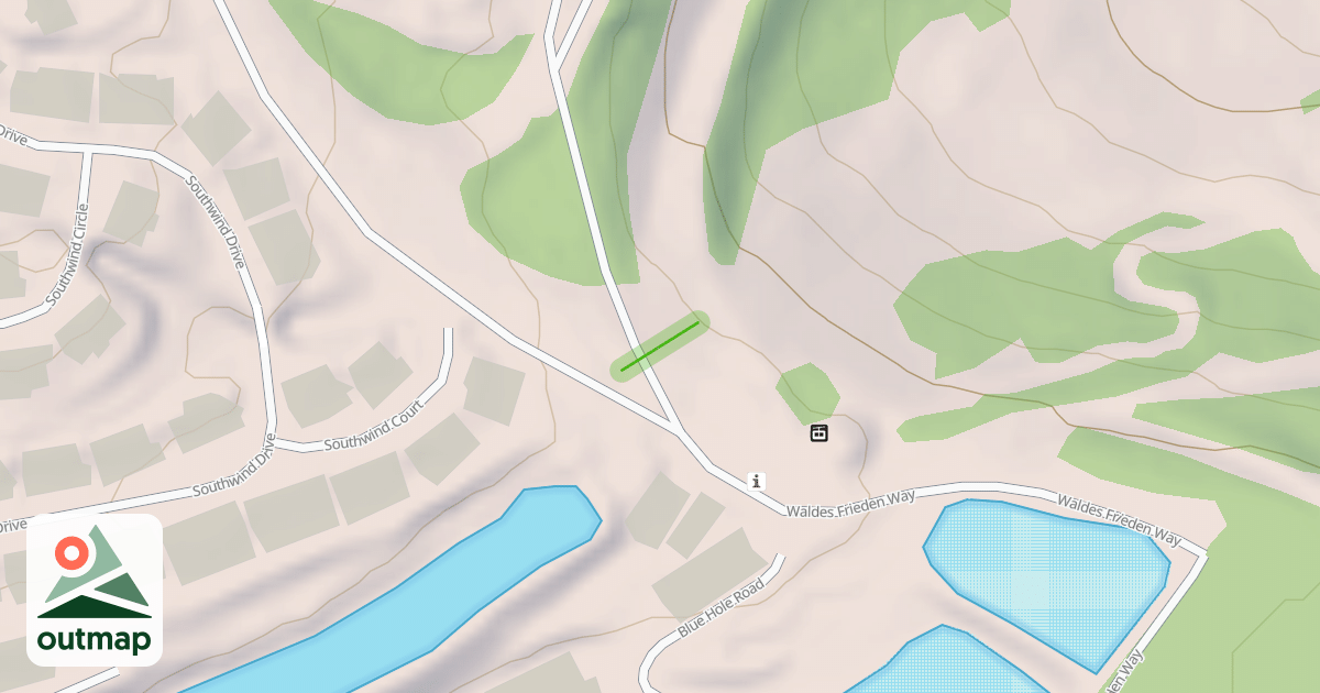 Map of Wagner Slope