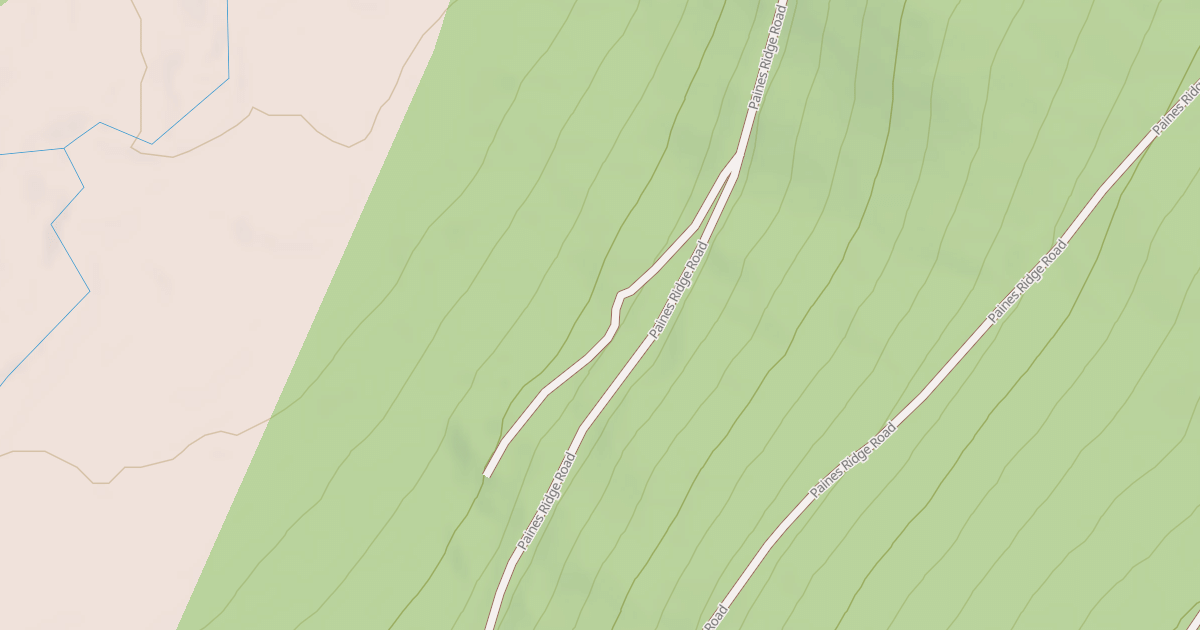 Map preview of PAINES RIDGE SPUR