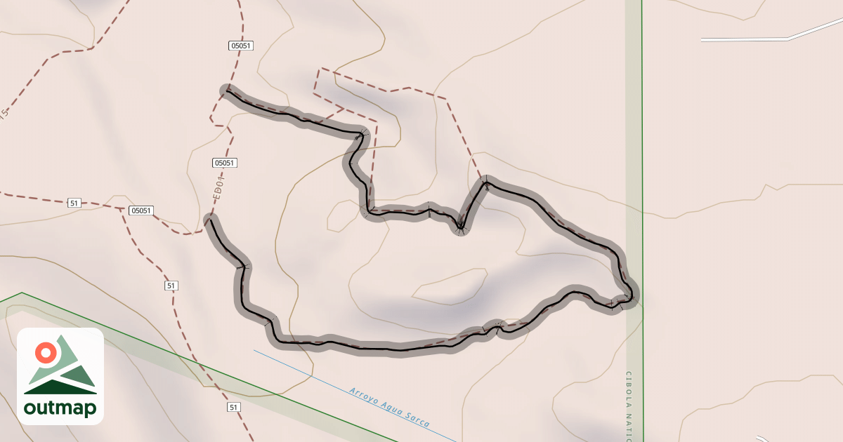 Map of Mini Moab