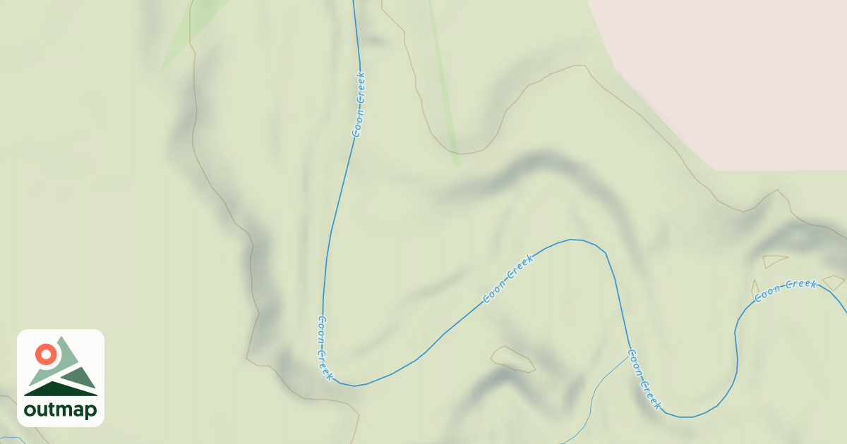 Map of Shady Oaks Native Prairie Adventure Trails