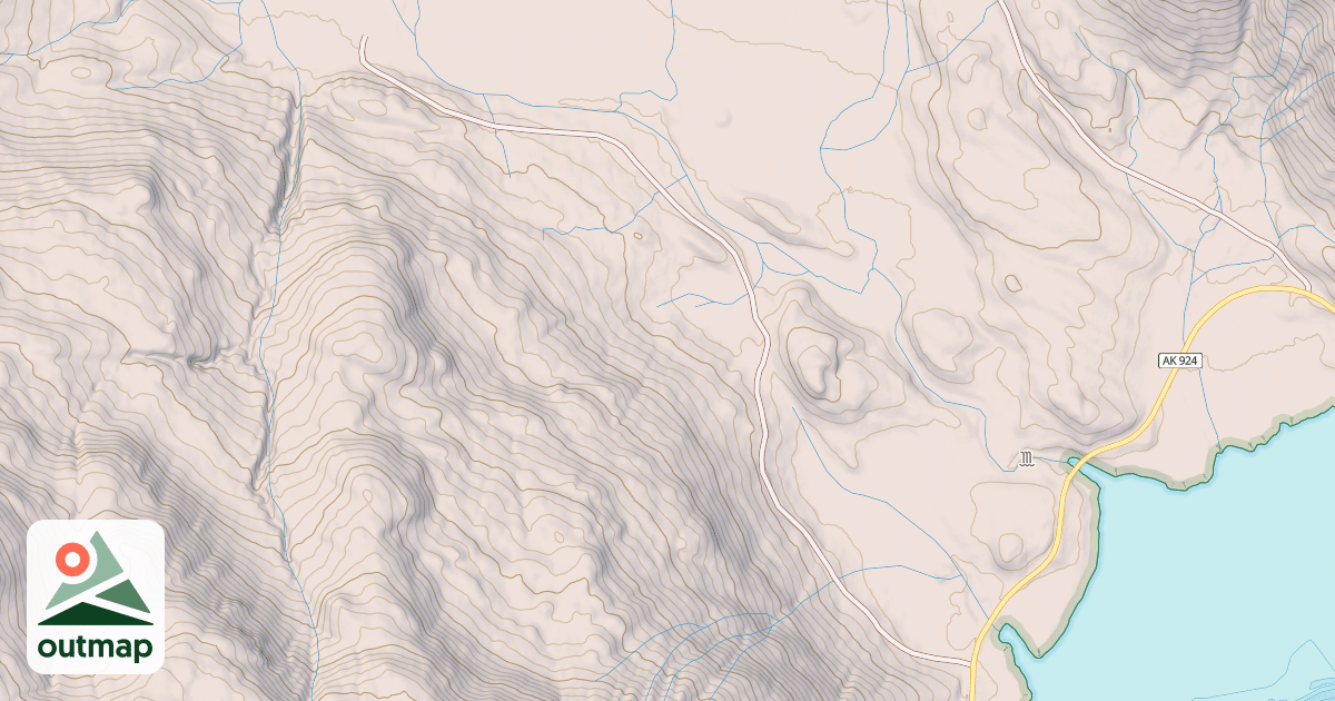 Map of HARRIS RIVER ROAD