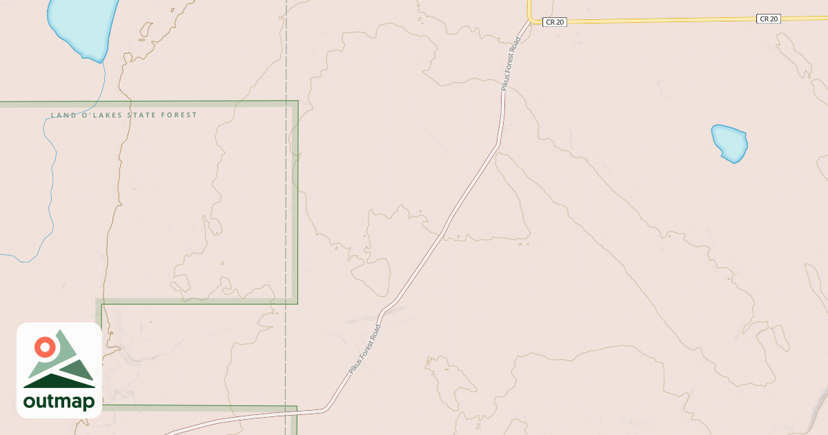 Map of Moose River Connector