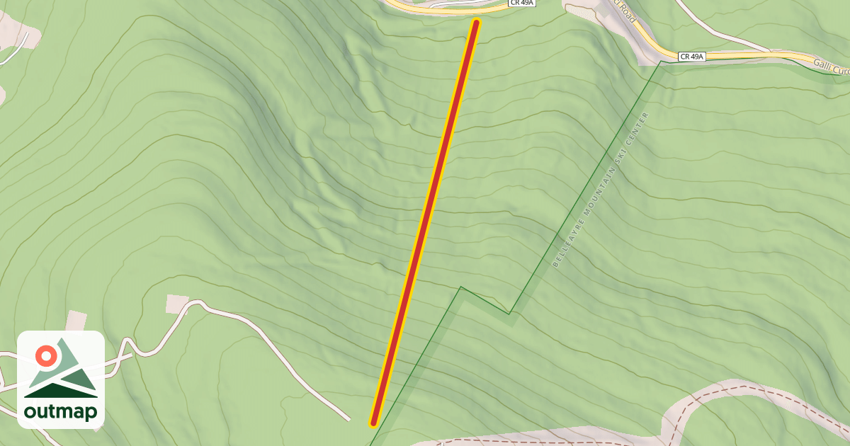 Map of Lift 4