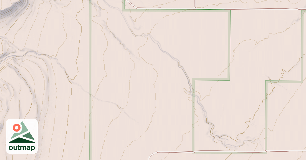 Map of NORTH CANYON B