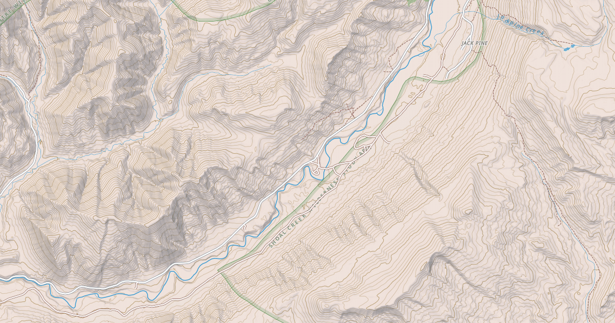 Map preview of JACK PINE SUMMER HOME AREA