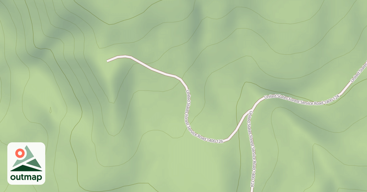 Map of USFS Motor Vehicle Use Map Roads {BCDB2267-447A-471C-ACC2-7AE6C72F988D}