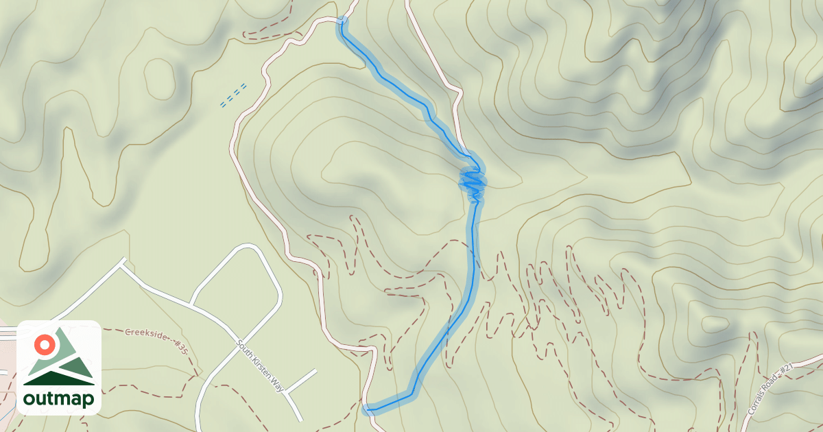 Map of Trents Trench - #30