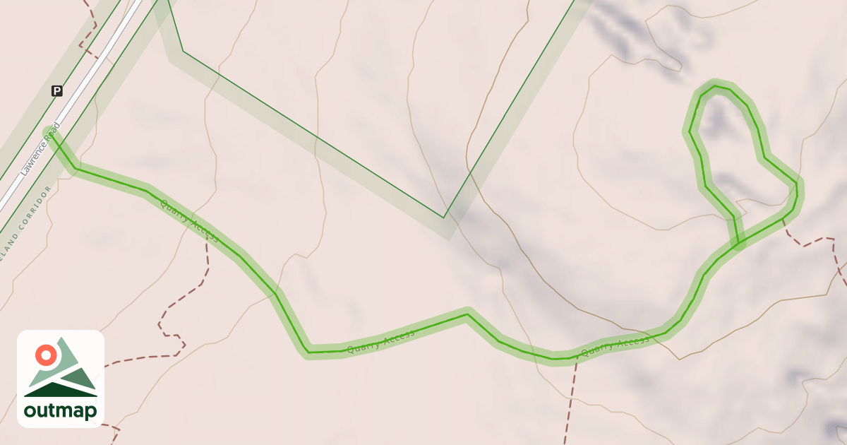 Map of Quarry Access