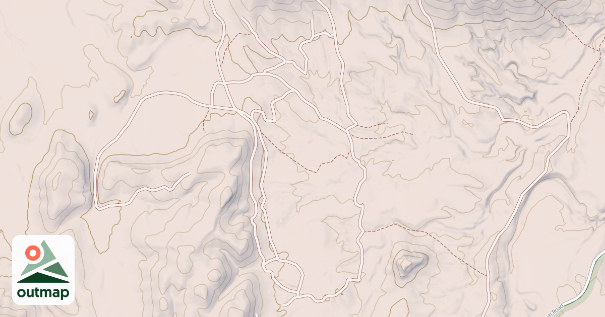 Map of BLM National GTLF Public Motorized Roads 670dbfdb-0c5f-407f-a12e-34ef38aa7340