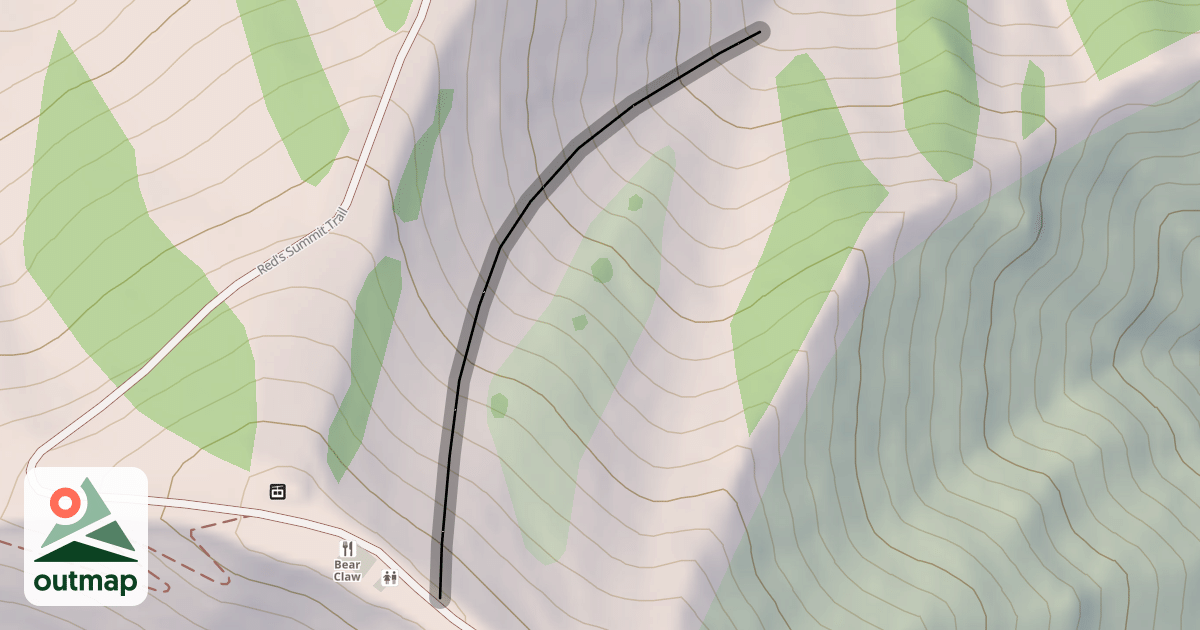 Map of Bishop's Bowl