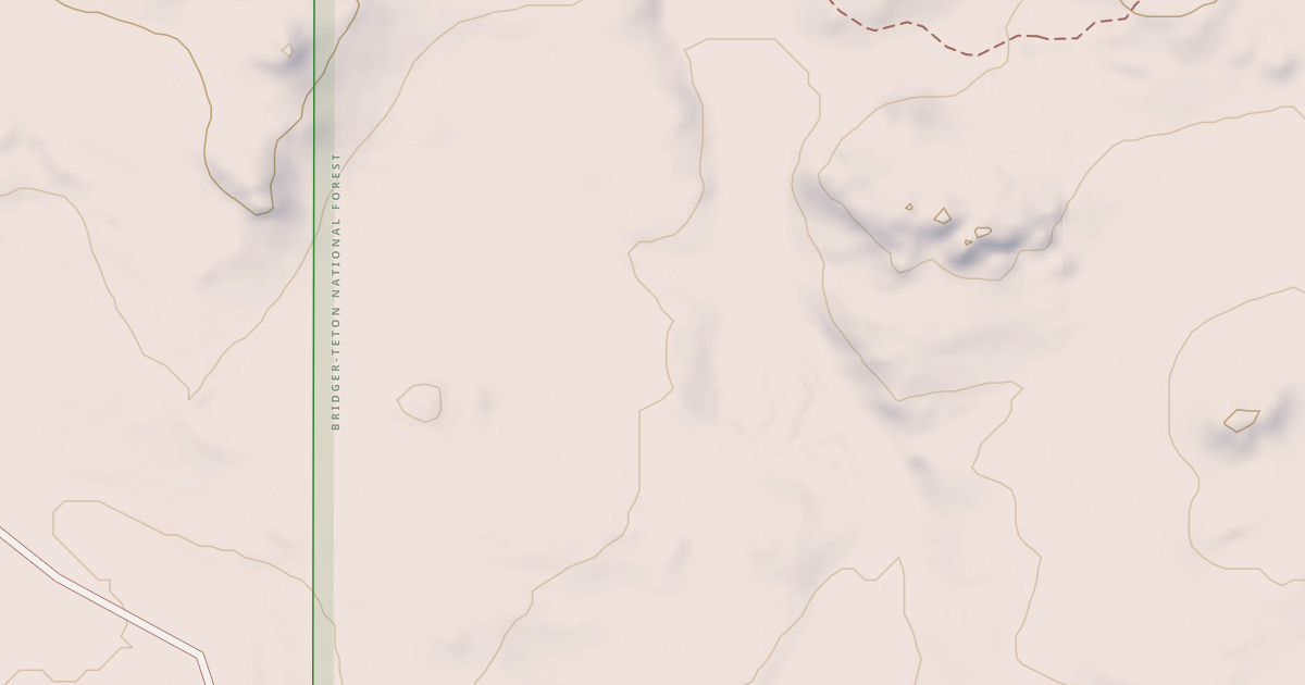 Map preview of Cd South Snowmobile Trail