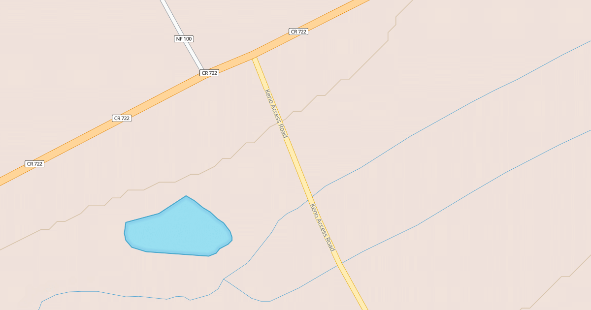 Map preview of Keno Access