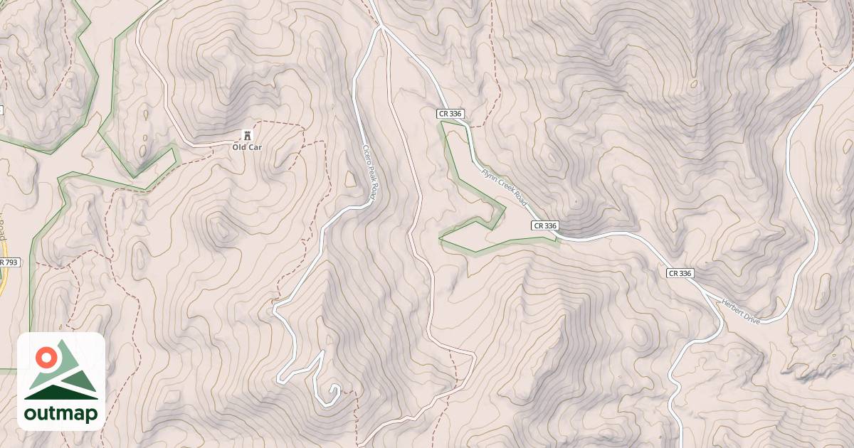 Map of FLYNN CREEK BR 1H