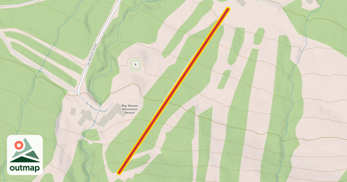 Map of T-Bar