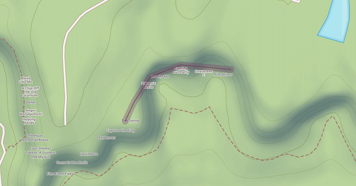 Map preview of Shady Grove
