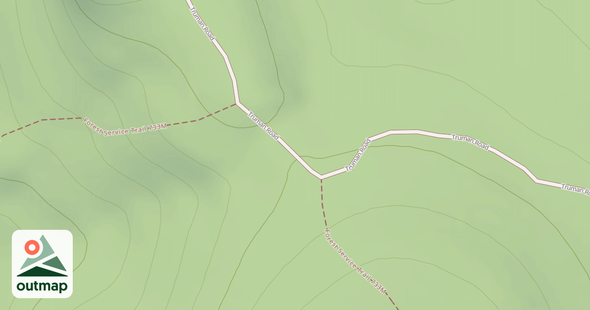 Map of Hilltop