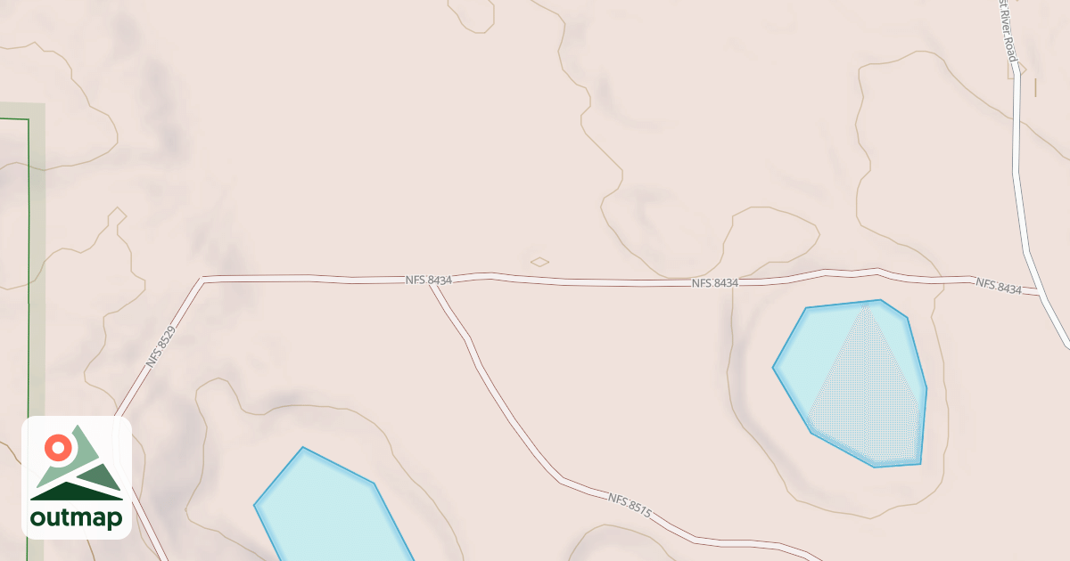 Map of 8434
