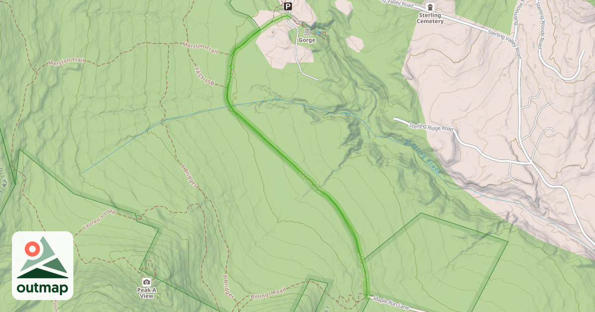 Map of Maple Run