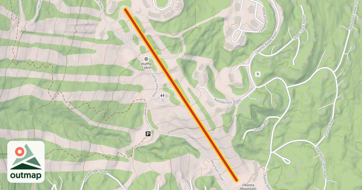 Map of South Ridge Quad B