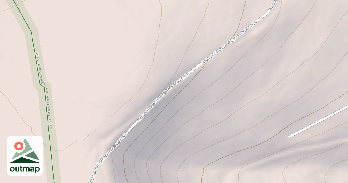Map of 5169 Road Snowmobile