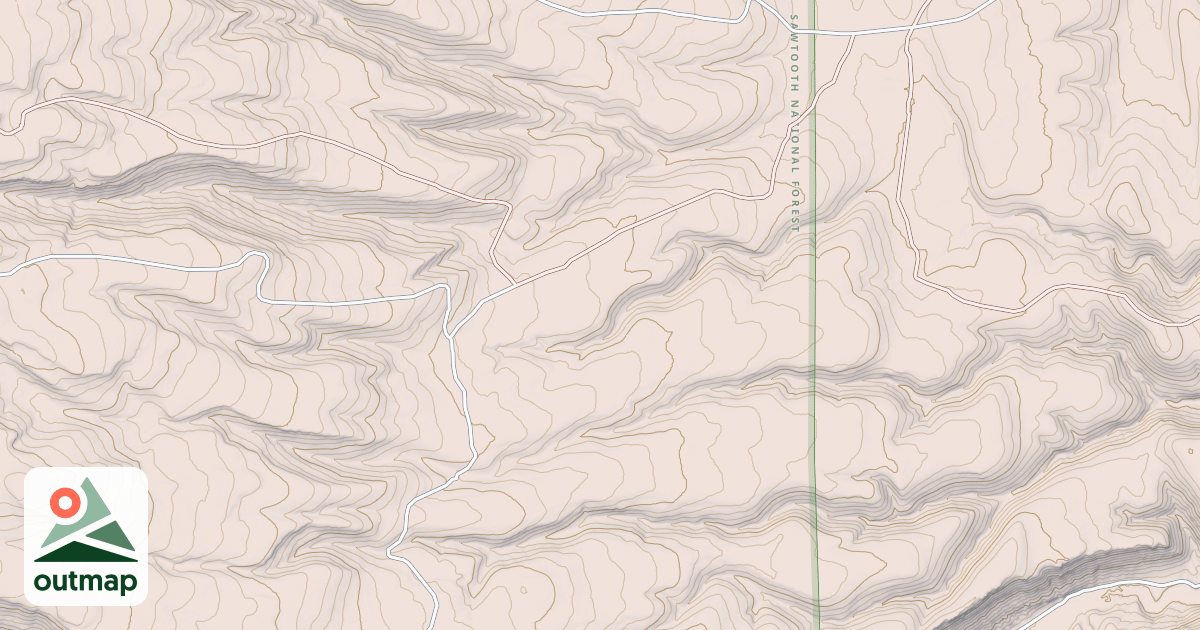 Map of CEDAR BIRCH SPRING