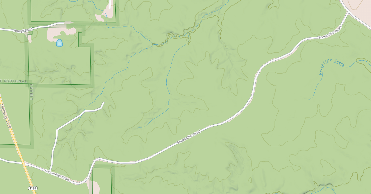 Map preview of USFS Motor Vehicle Use Map Roads {A638AEB3-4274-4764-BF41-BC249D03E5AD}