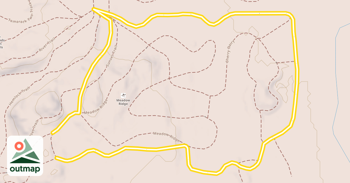 Map of Blueberry Bluffs