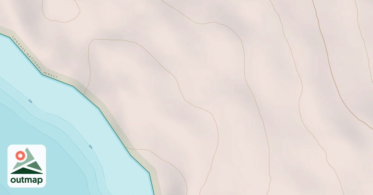 Map of Kizhuchia Creek Road
