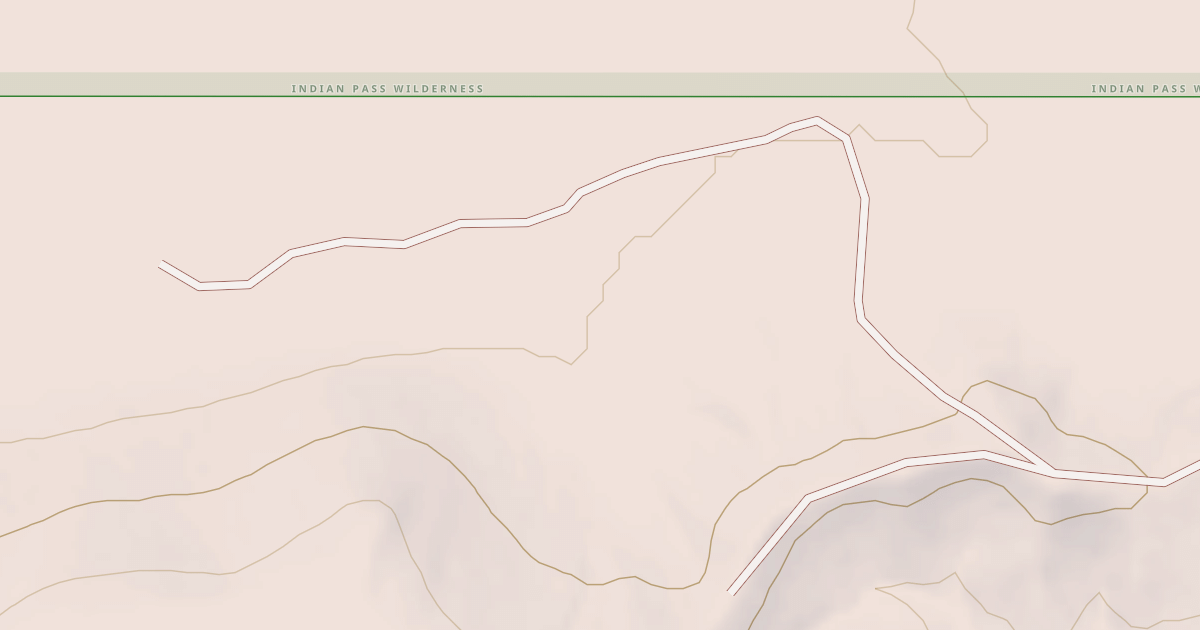 Map preview of BLM National GTLF Public Motorized Roads 96799547-33a5-4b0e-8f8d-d10c19d4f6fb