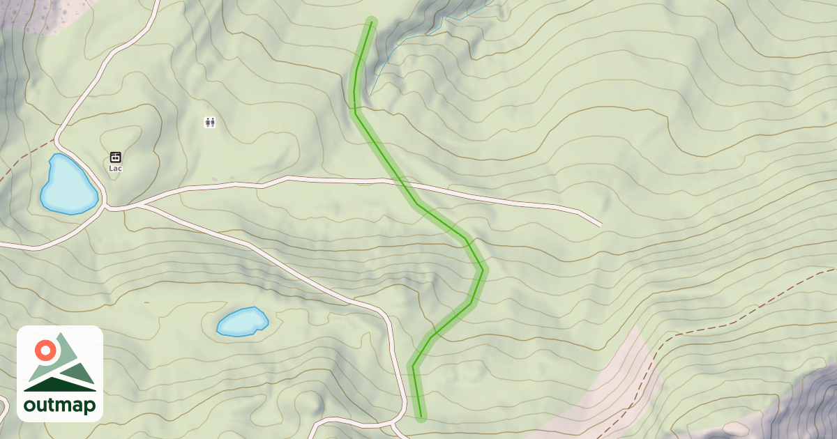 Map of 3 ruisseaux