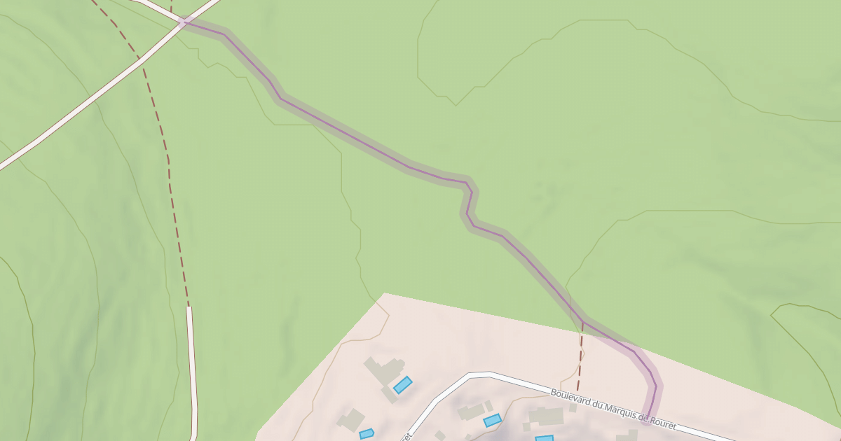 Map preview of Marquis du Rouret