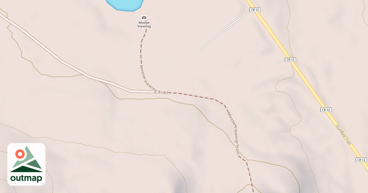 Map of Gunflint Trails Snowmobile