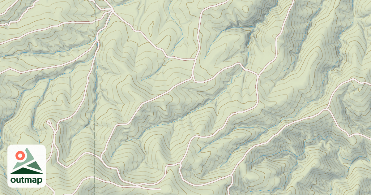 Map of 16049: Temblor Ridge Usgs Fellows/panorama Hills