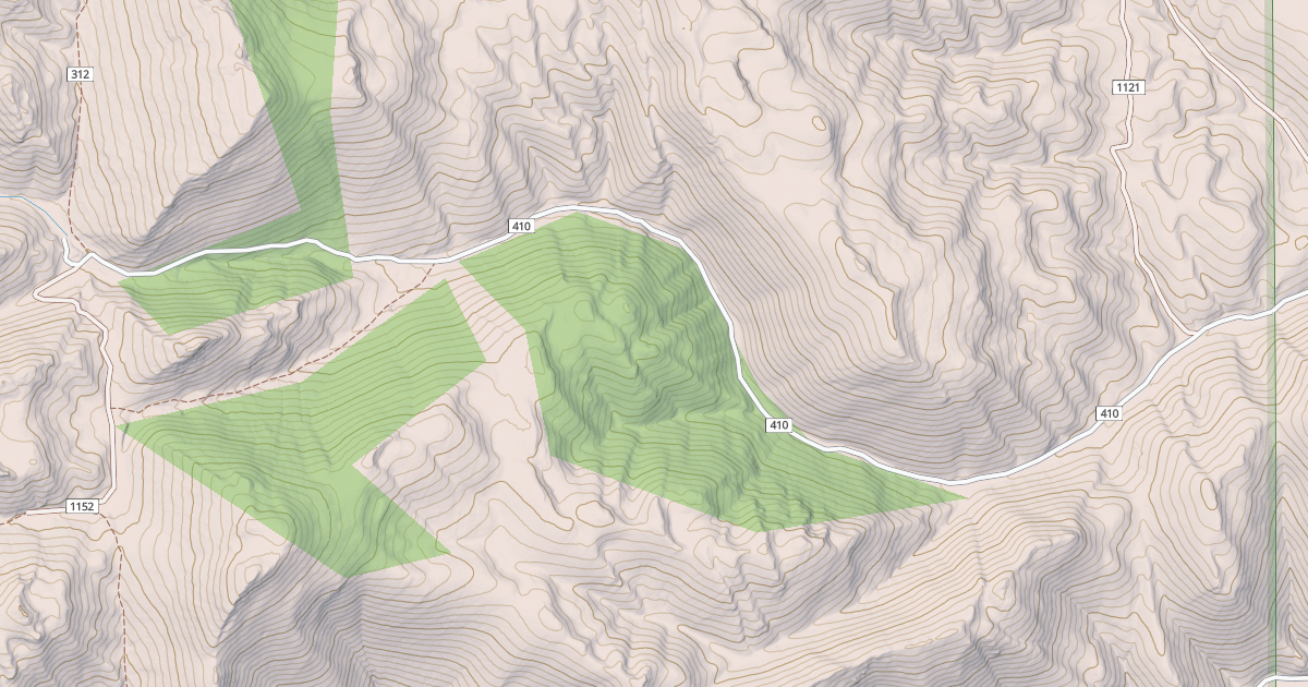 Map preview of ST CHARLES DRY CANYON
