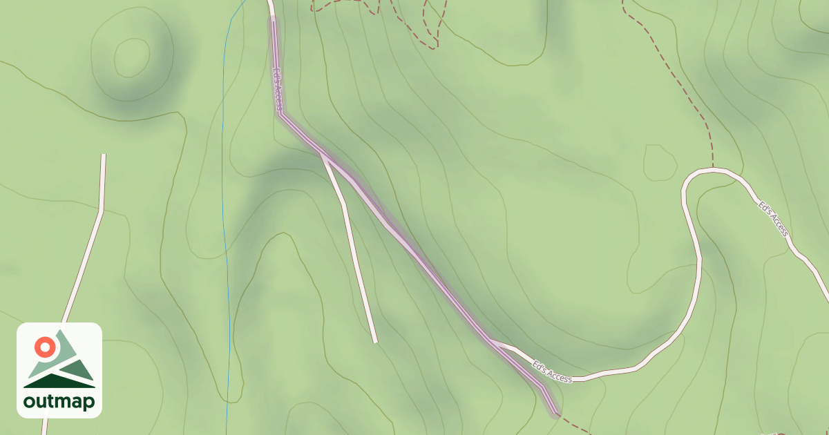 Map of Ed's Access