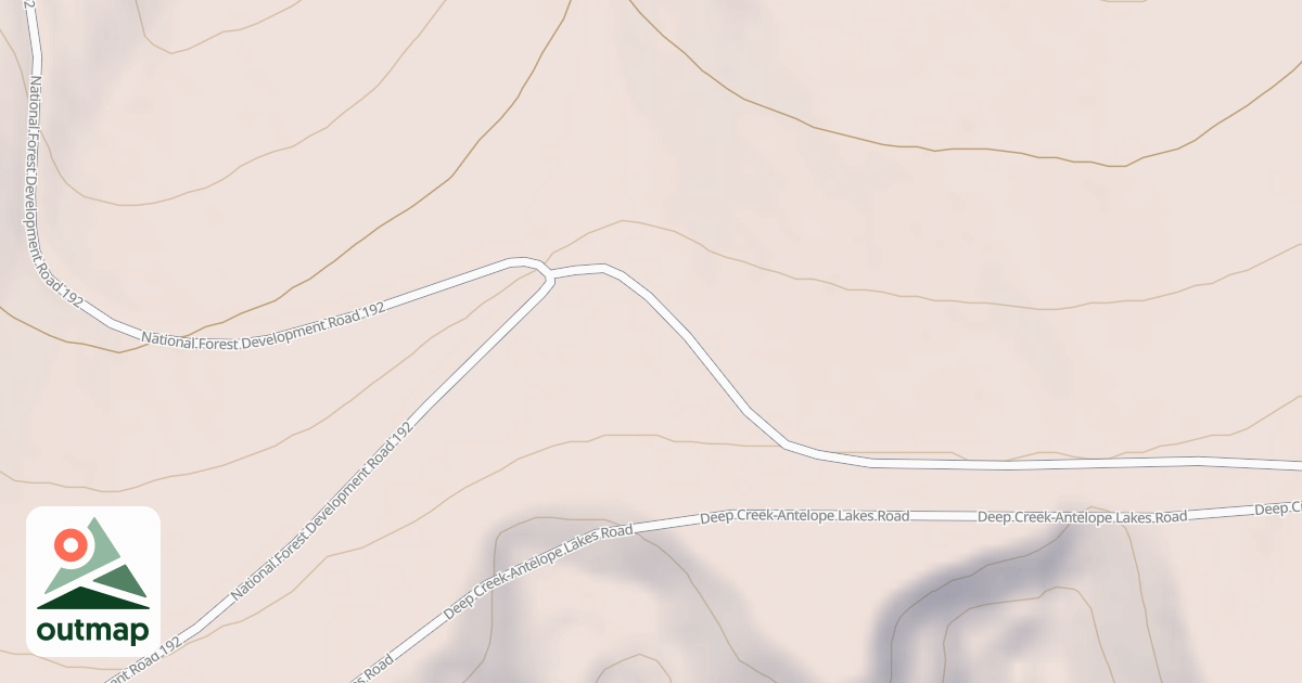 Map of UPPER ANTELOPE A